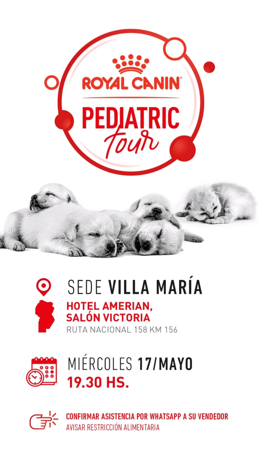 VET Comunicaciones | Noticias | Royal Canin visita distintas ciudades de la Argentina junto a su programa Pediatric